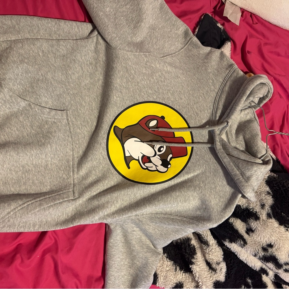 Gray Graphic Hoodie